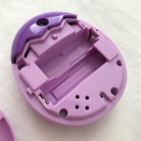 Tamagotchi Pix Camera Purple Sky Blue White Clouds Stars With Screen Protector - Picture 10 of 11